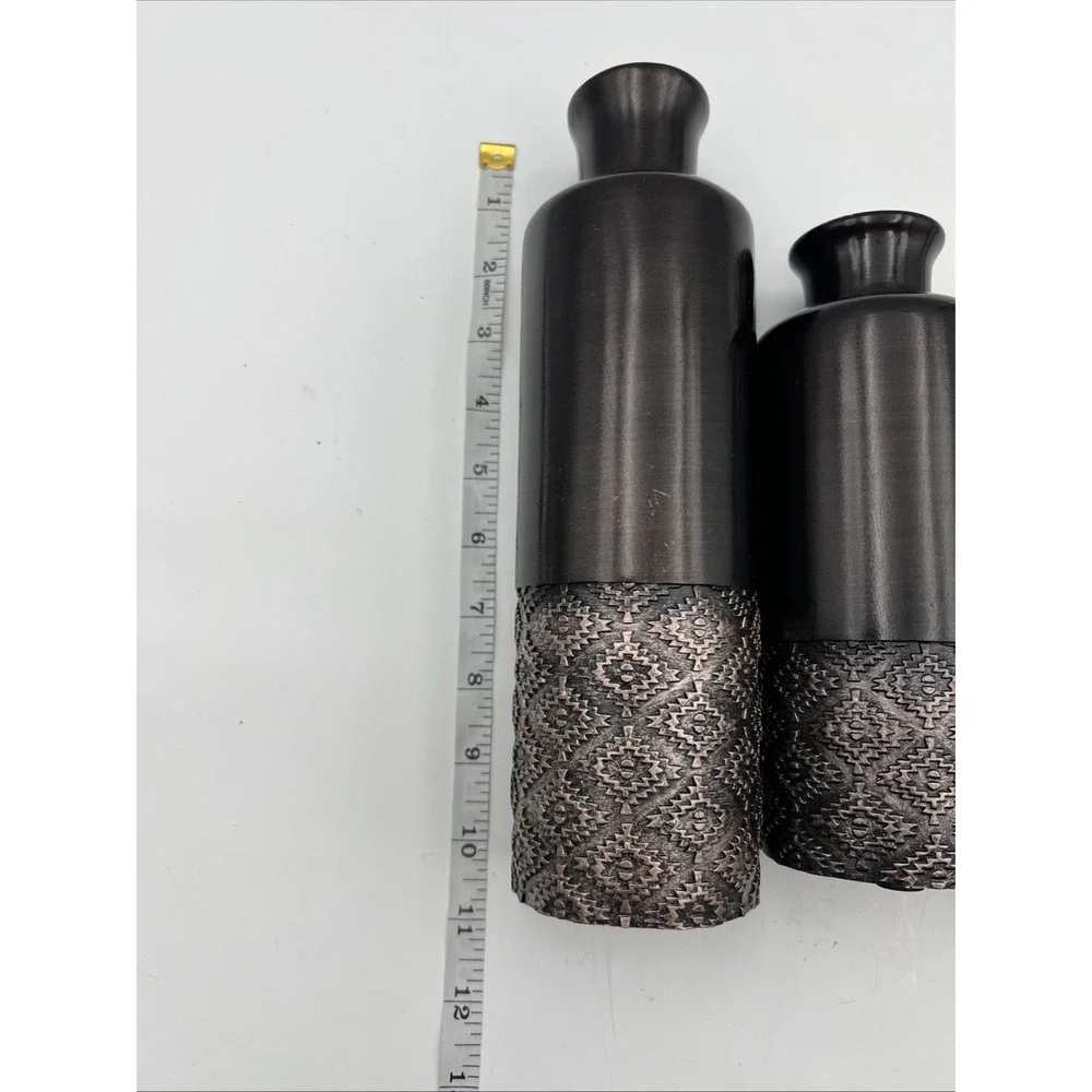 Dublin Brown Set of 3 Vases | Creative Scents Home Decor | Brown Vases | Elegant